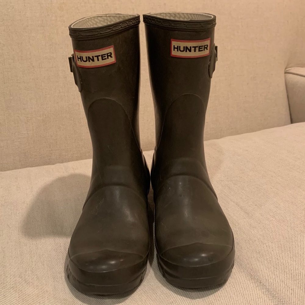 Green Hunter Wellies (Rain Boots)